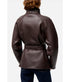 Faux Fur Jacket - Marron